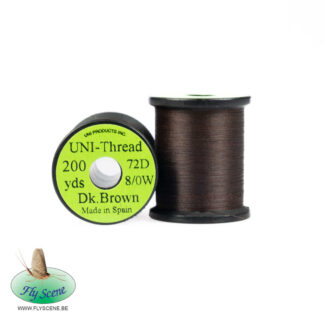 UNI Fil de Montage8/0 Ciré 200 yds