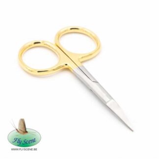 Ciseaux 4" Multiusage Pointe Incurvée Plaqués Or