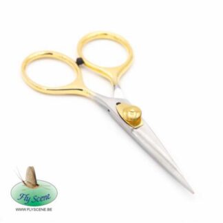 4 1/2" Ciseaux Pour Les Poils - Plaqués Or avec Tension Réglable