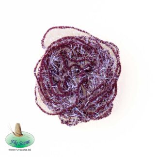 Micro Ice Blue Straggle Chenille